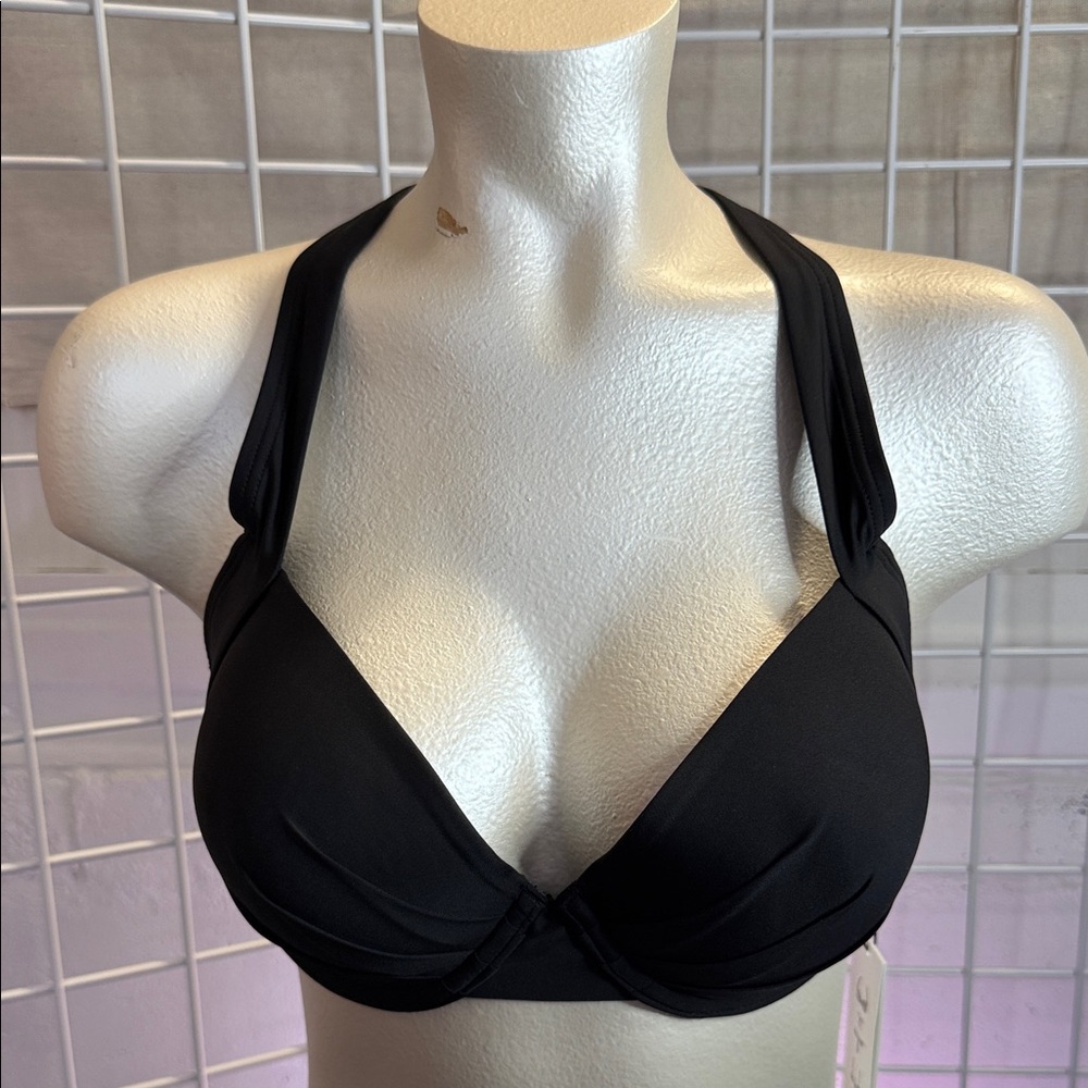 Calvin Klein Black Swimwear Top SZ M